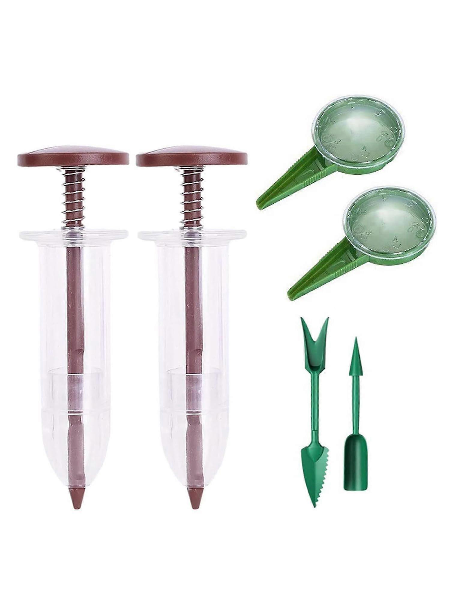 6 Pack Mini Seed Distributor Set, Dibber and Widger for Tiny Seeds, One Size Compatible with Coffee Plants