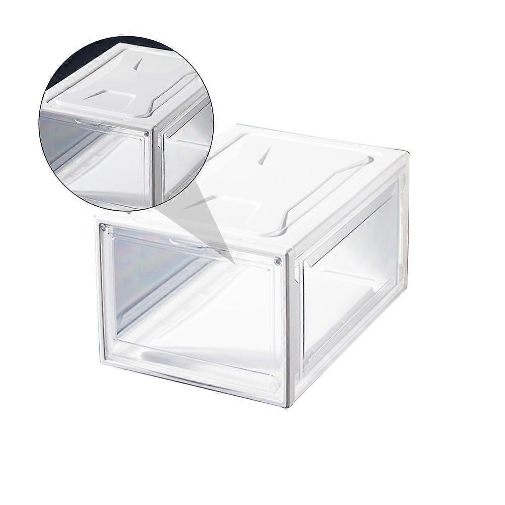 Sneaker Display Case Acrylic Shoe Rack Box Upgraded Material Dust-Proof Home Organization 38.00X26.00X20.00cm 1Pc