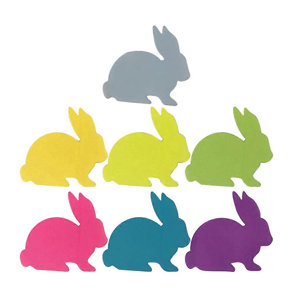 Rabbit Shaped Notepad for Spring Holiday Easter Party Favors List Making 7 Books