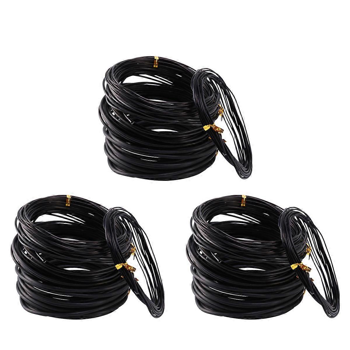 Anodized Aluminum Bonsai Training Wire(5 Sizes,Black)