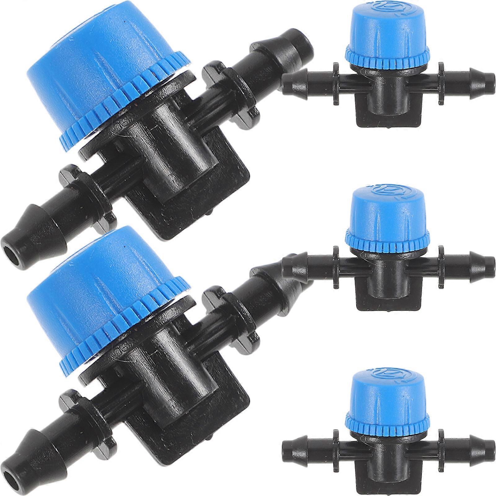 Water Valve Controller Sprinkler Controller Valves For Irrigation Systems 4x2.2cm Adjustable Flow 5Set