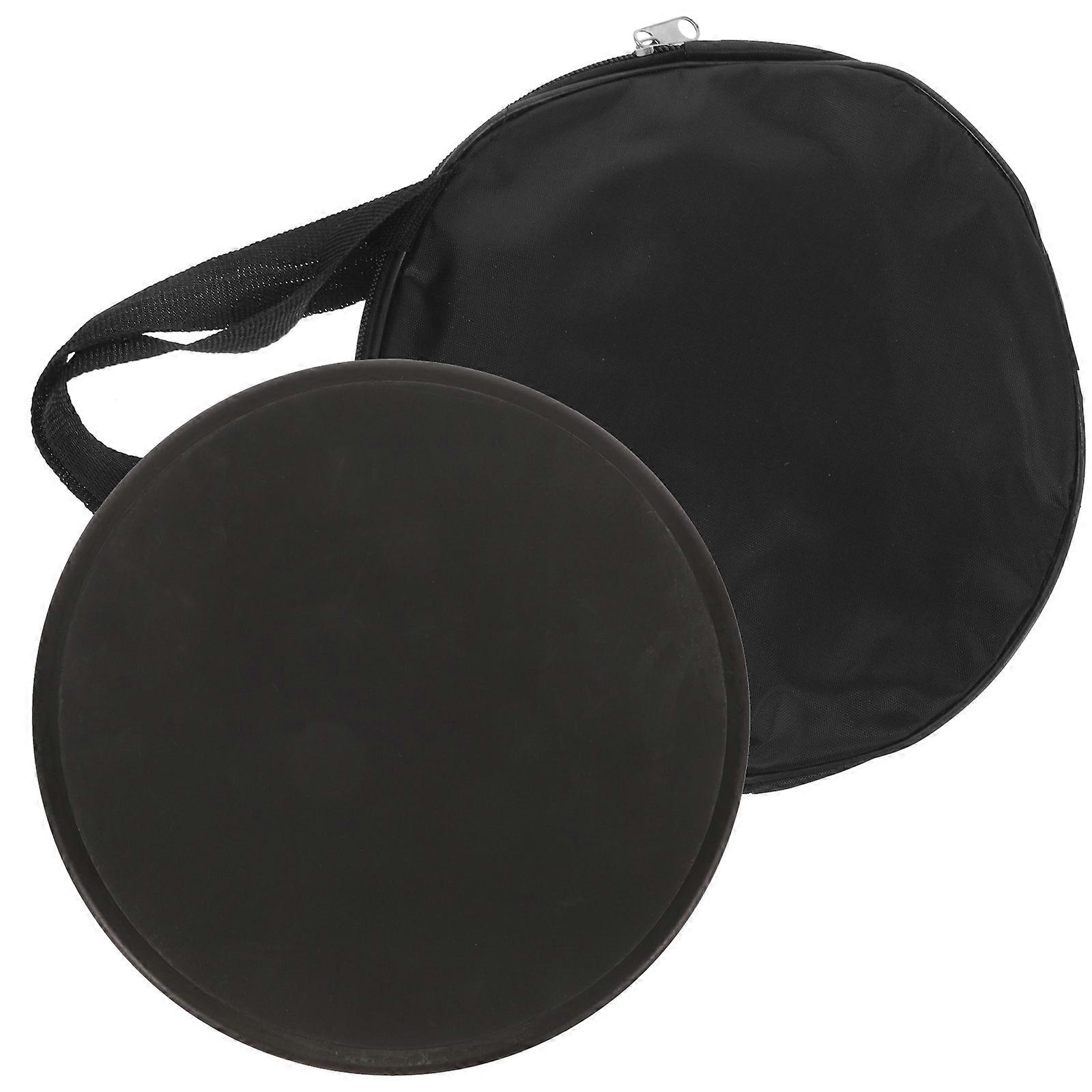 Portable Drum Pad Practice Mats For Drummers Silent Practice 7.66X7.66X0.98IN 1Pcs