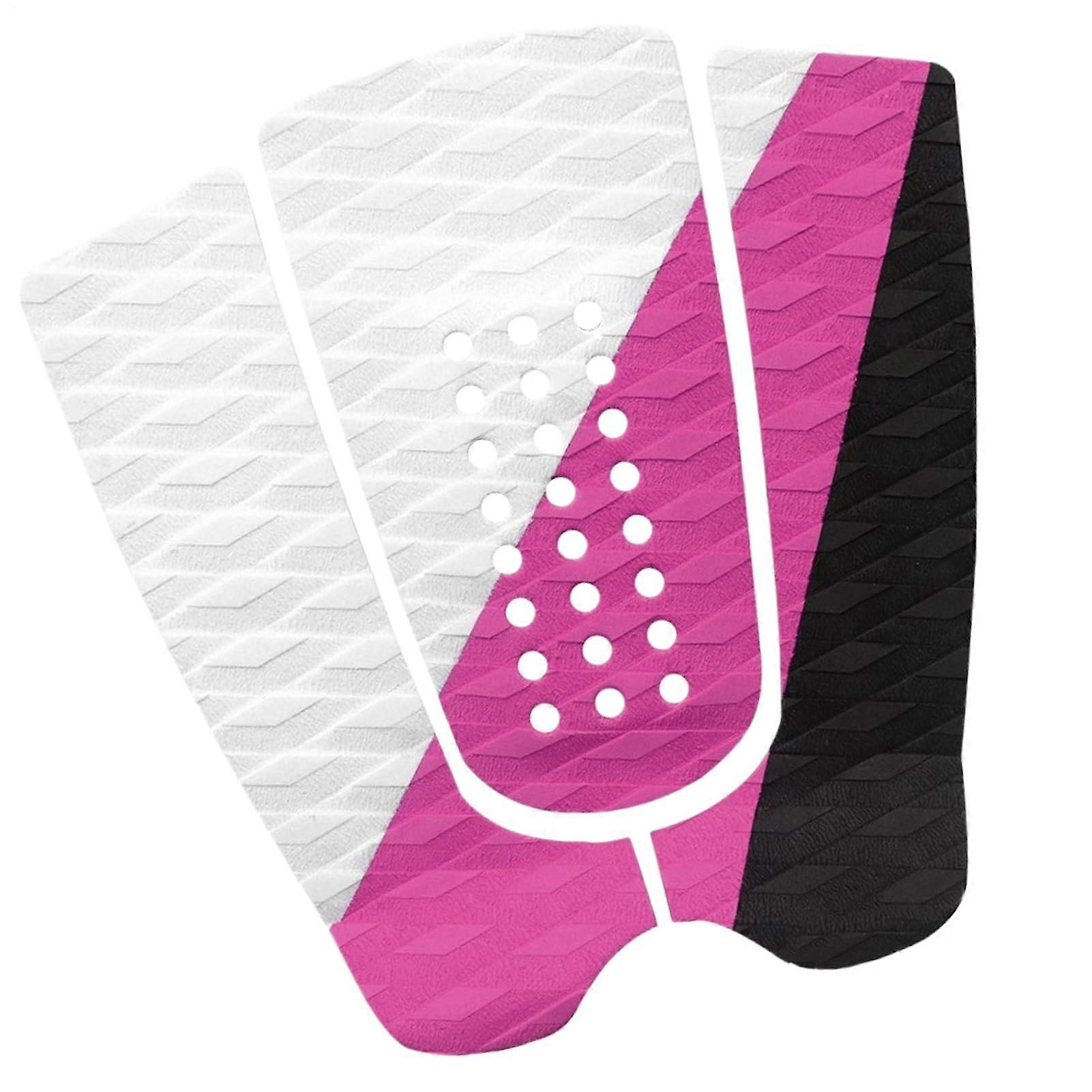 Surf Traction Pad 31 x 30 cm Non-Slip Padded Deck Handle Shock Absorbing Design for Funboard Paddle Board Shortboard Rose