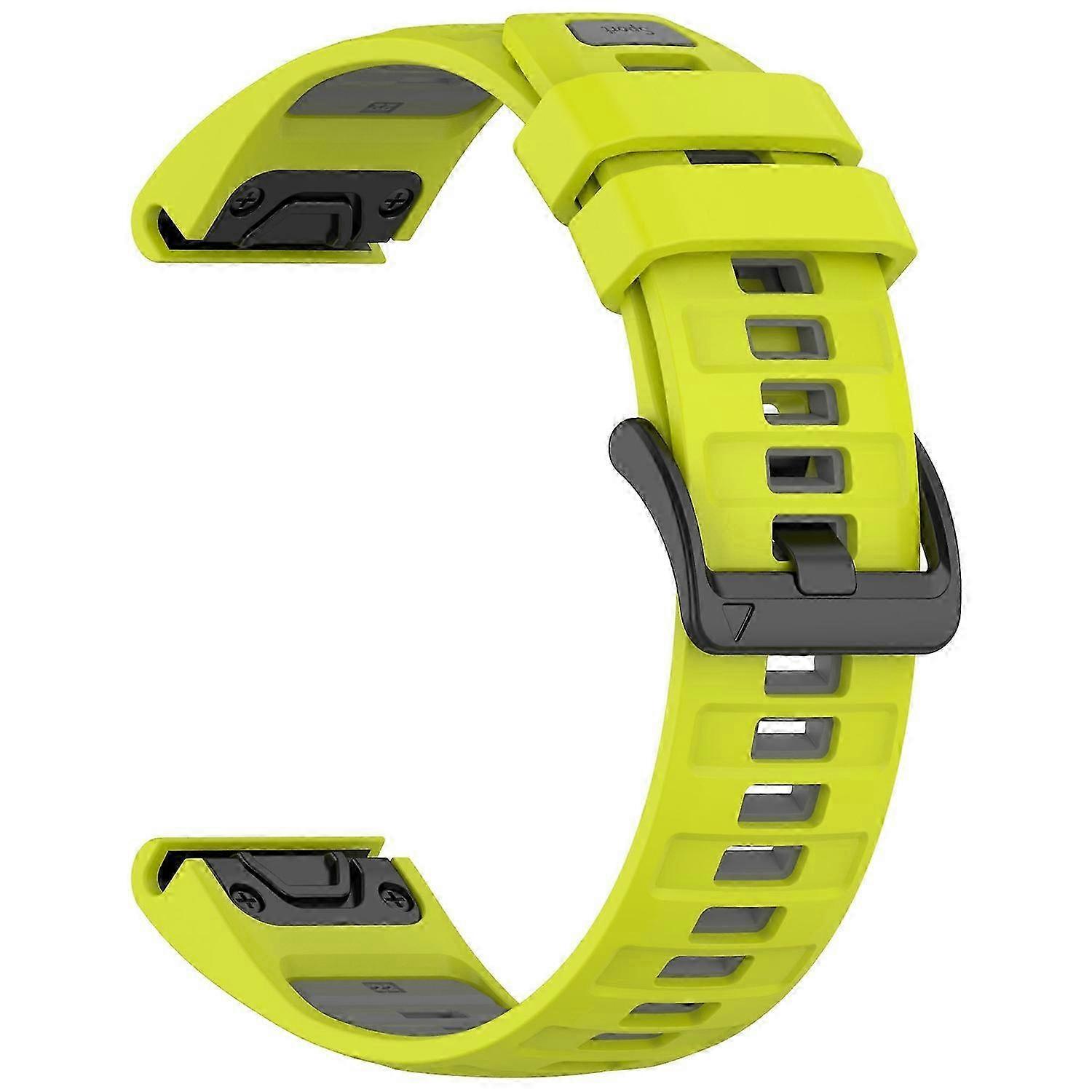 26mm Strap for Compatible Brand Fenix 8 51mm / Enduro 3 / Instinct 2X Universal Silicone Watch Band - Starligh