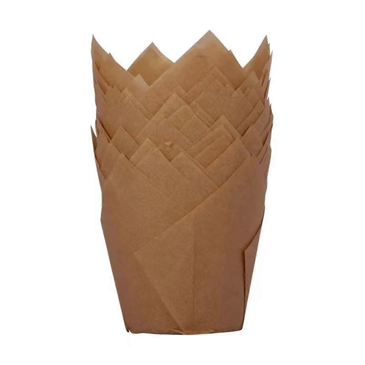 300DB Muffin csészék Sütőpapír csészék Cupcake esküvőreParty születésnapi olajálló cupcakes bélés sütőtorta wrap tok