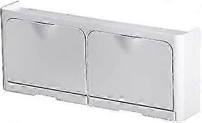 Self-Adhesive Wall-Mount Soap Dish with Cover