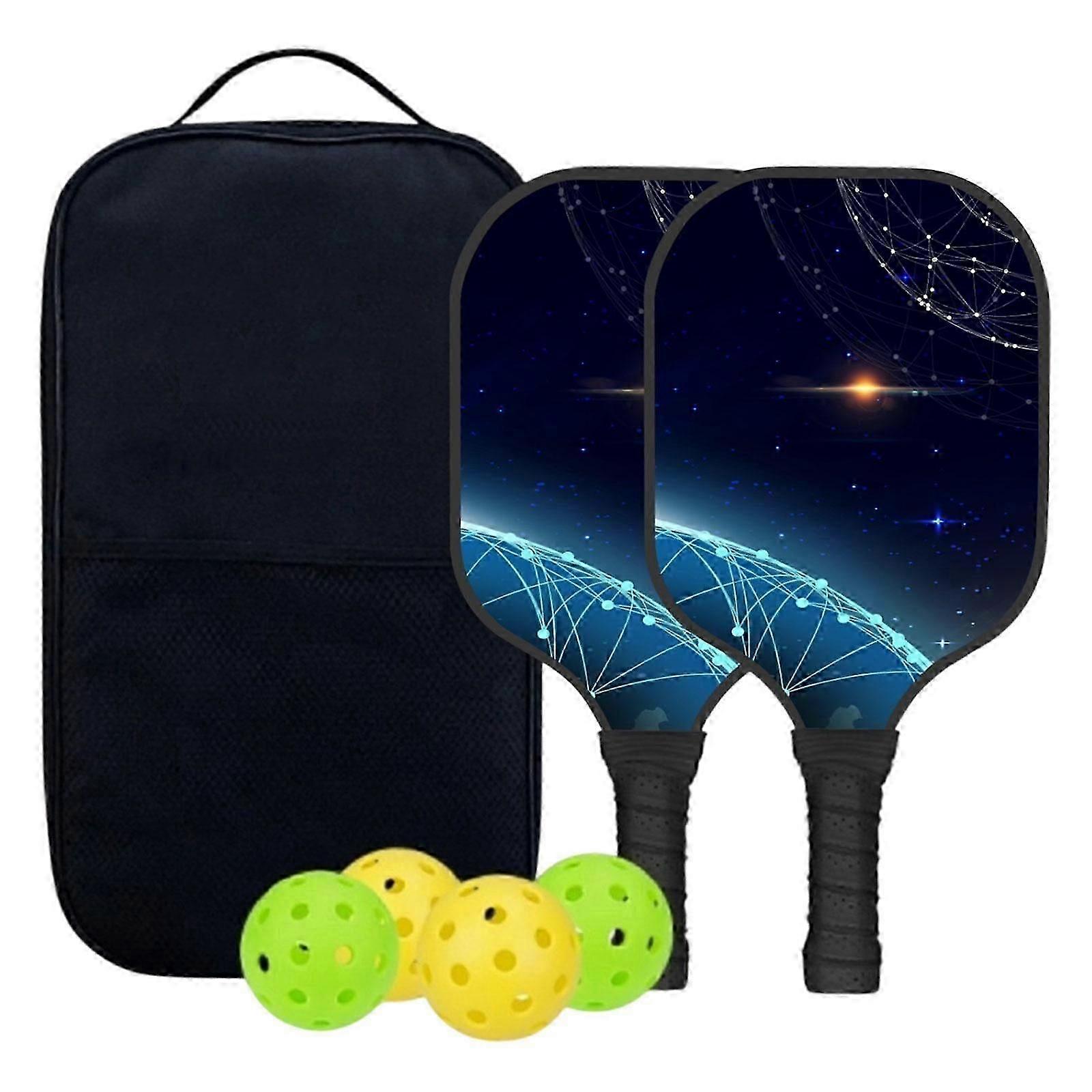 Paddles Set Non Slip for Adults Kids Indoor and Outdoor Tournament Space