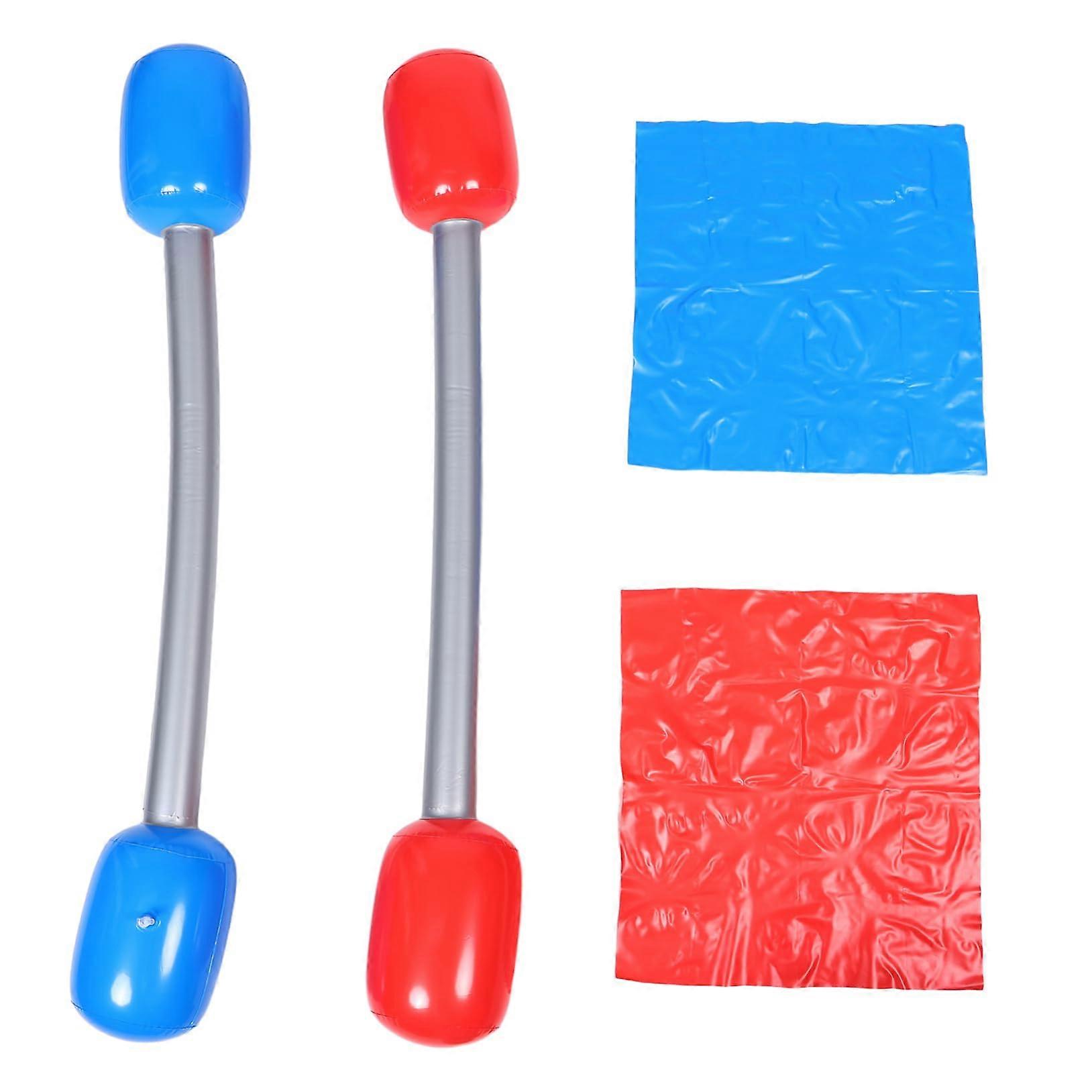 Inflatable Battle Stick Set, PVC Juggling Sticks for Indoor & Outdoor Sports Games, Boxing Pole Accessories, Play Stick