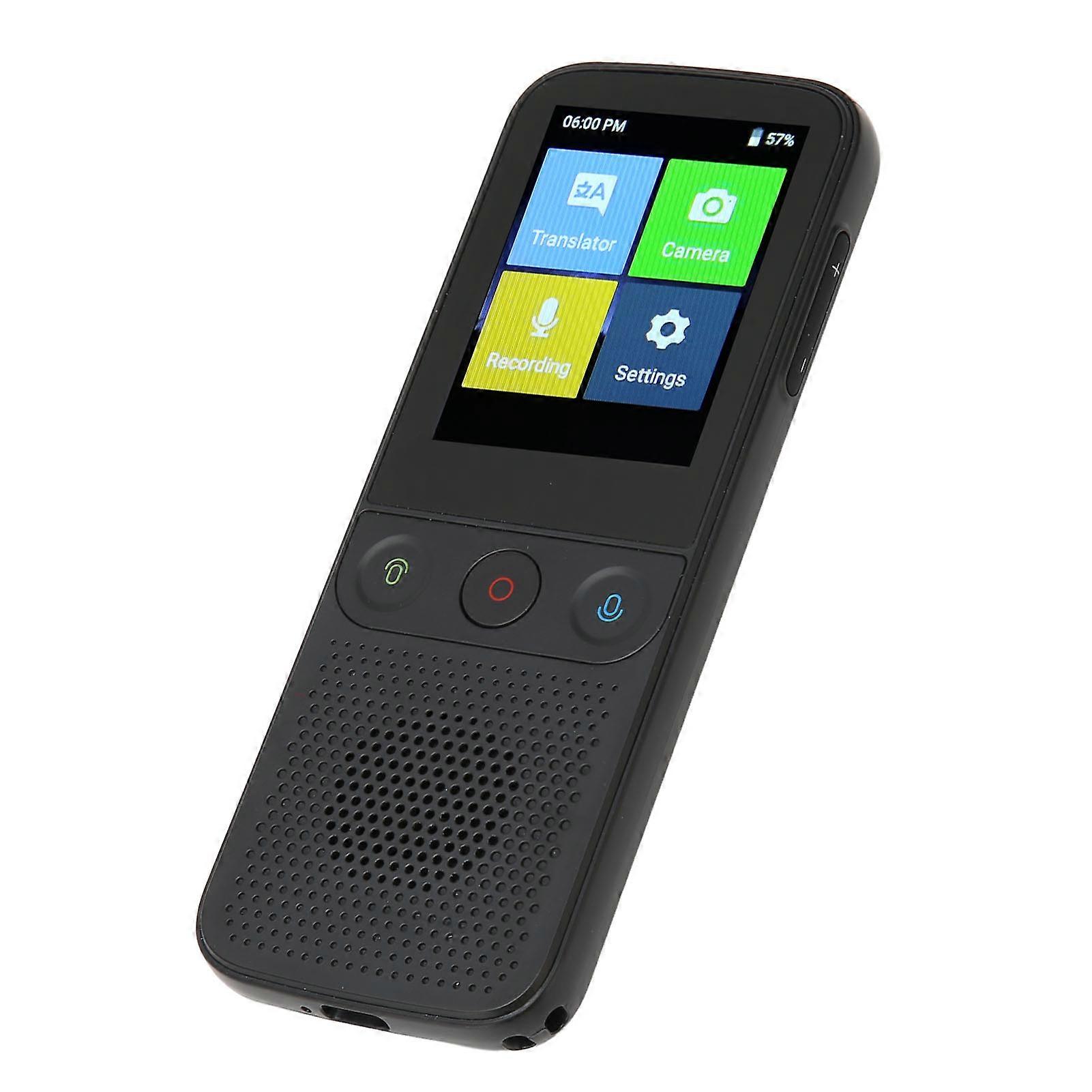 2.4in Language Translator Device 2 Way Real Time 138 Languages Touch Screen Portable Smart Translator for Business 