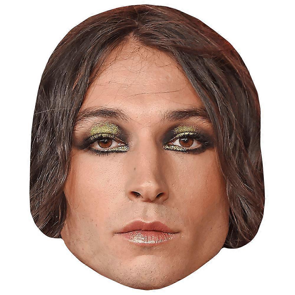 Ezra Miller (Make Up) Celebrity Mask, Flat Card Face