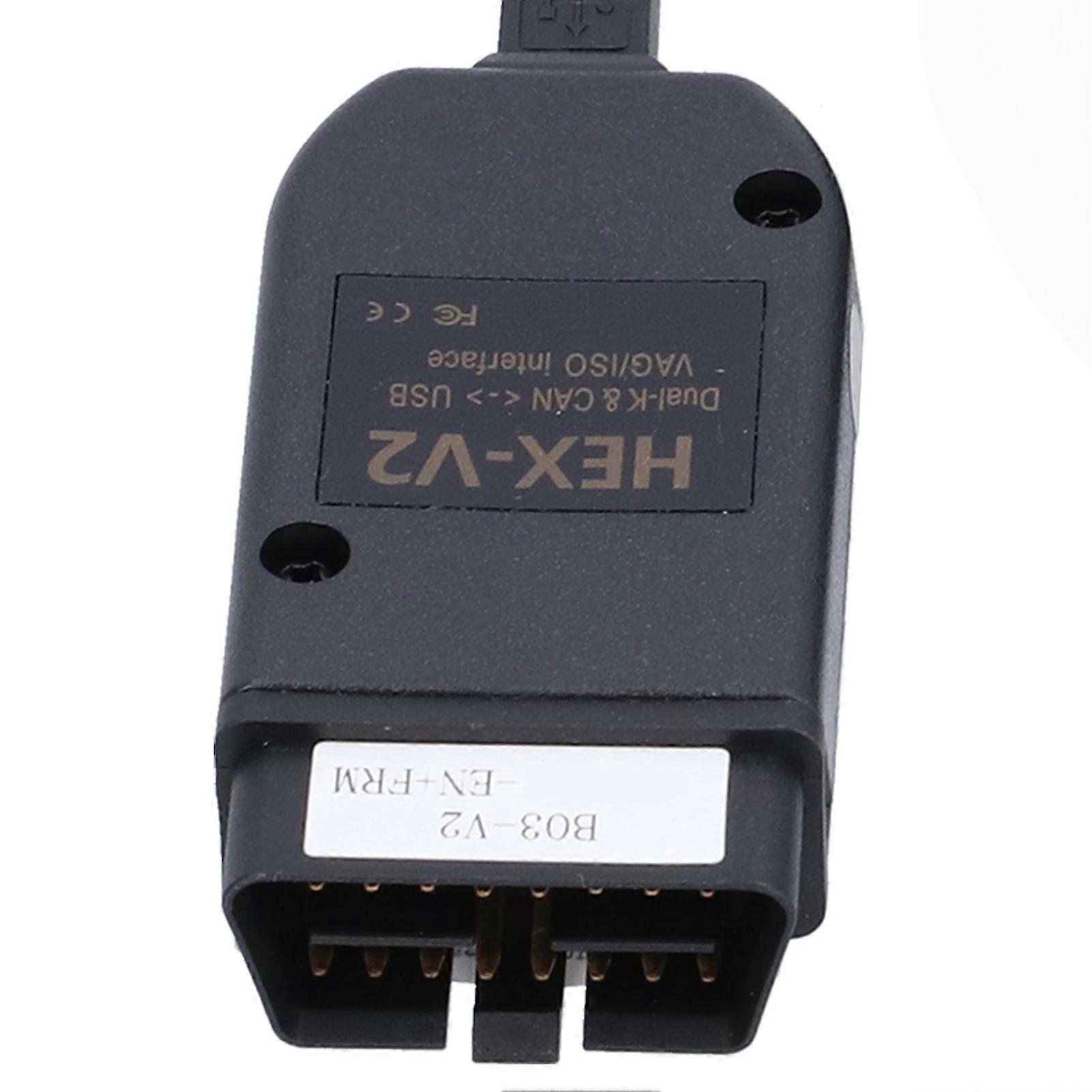 HSCAN/MSCAN V1.5 OBD2 Diagnostic Scanner Coding Reader Detector Tester Replacement for Ford