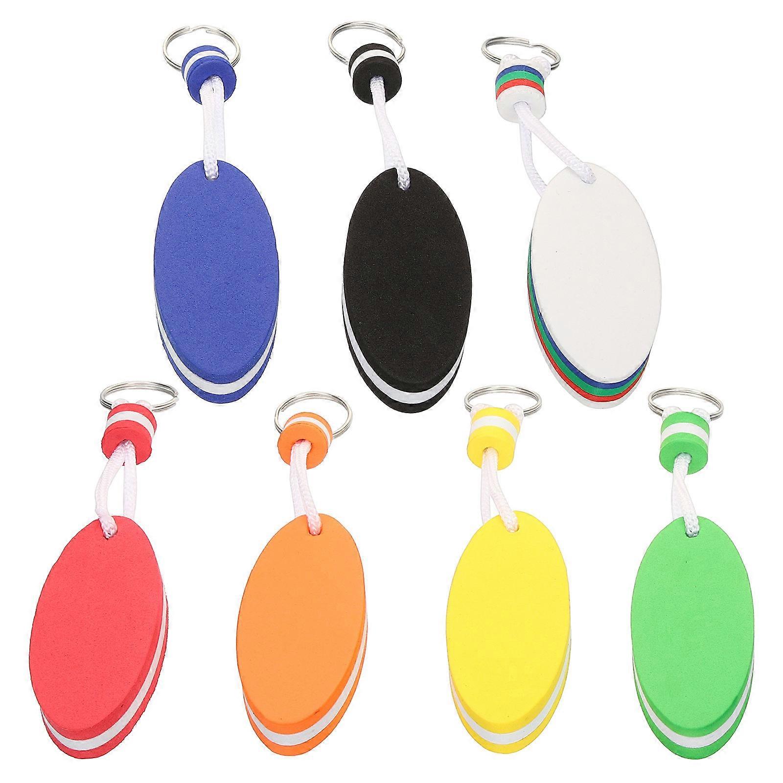 Floating Key Chain for Boating Decorative Keychains Stylish 7Pcs