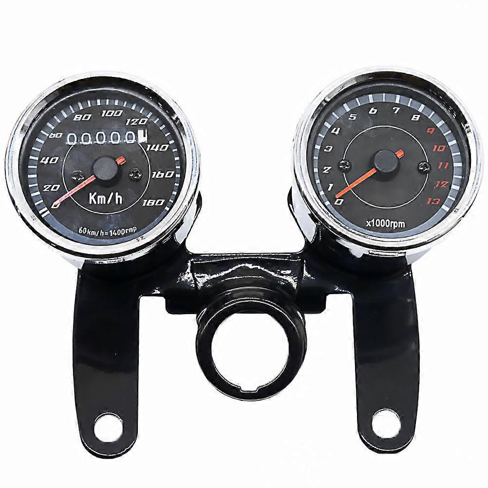 Motorcycle Gauges Durable Speedometer Motorcycle Accessories Assorted Color Indicator 1 Set
