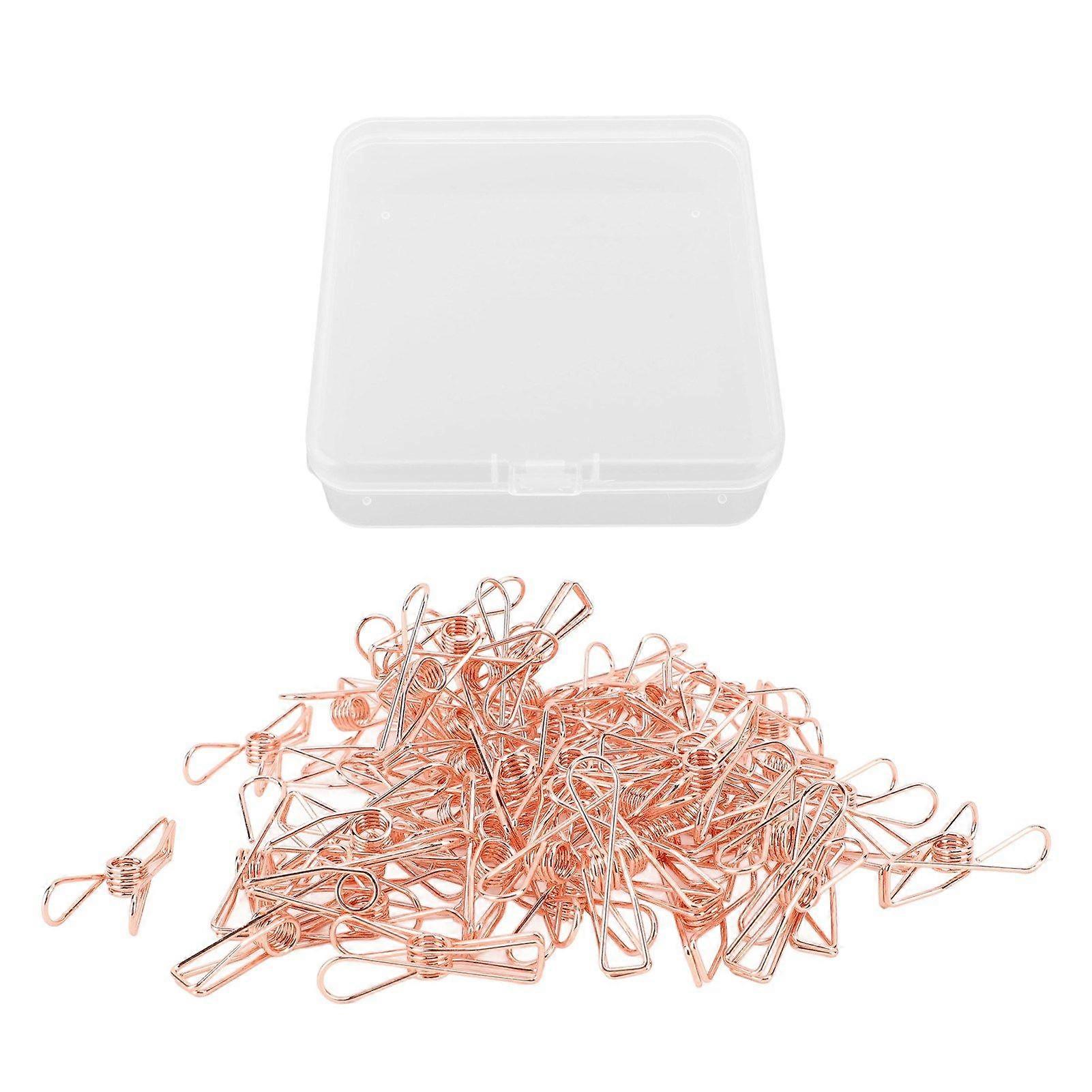 2025 Latest Model  60pcs Wire Clothes Pins Antislip Creativity Metal Wire