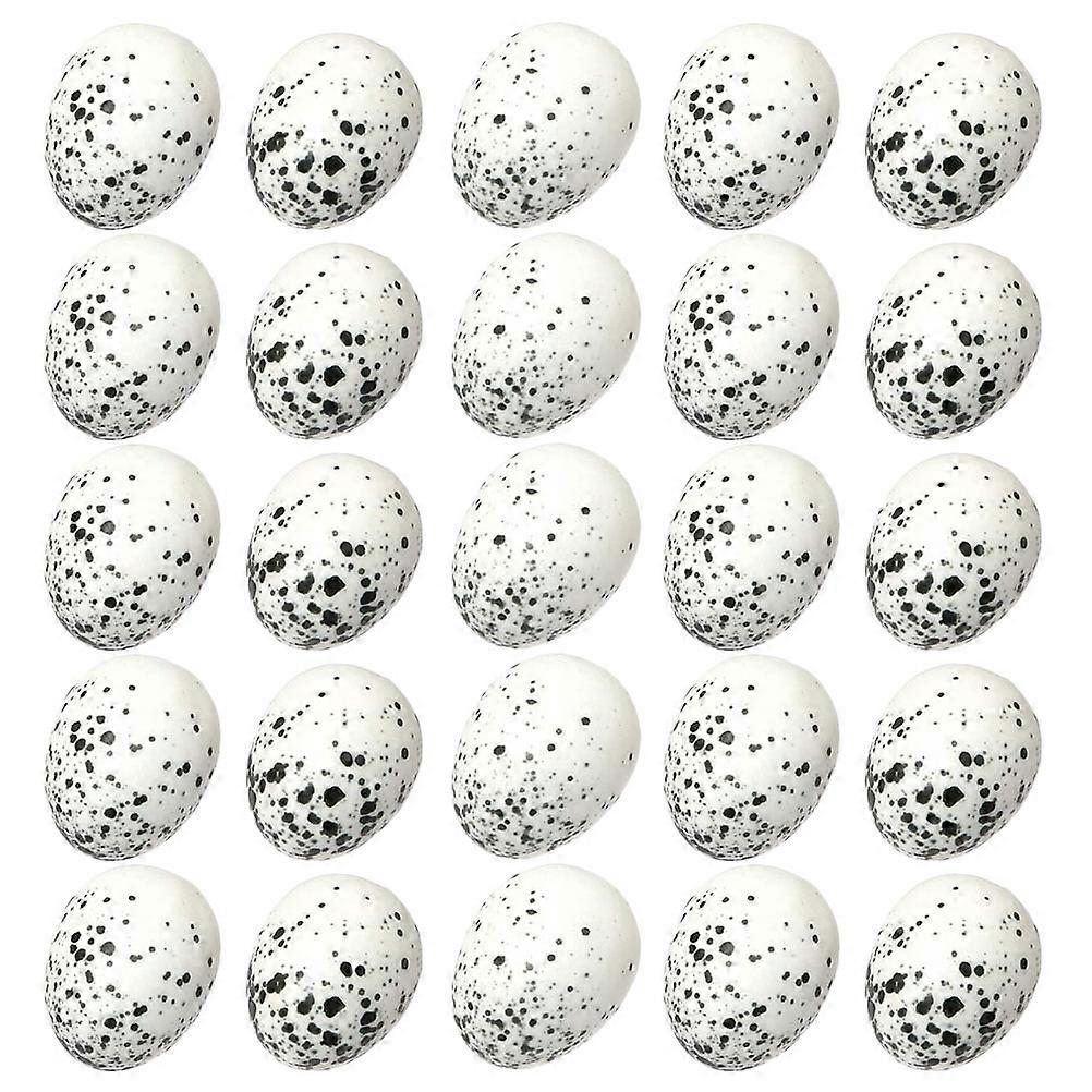 Great! Here's a polished and professional product description based on your input:
**40pcs Miniature Easter Bird Eggs Foam Decorations for Easter