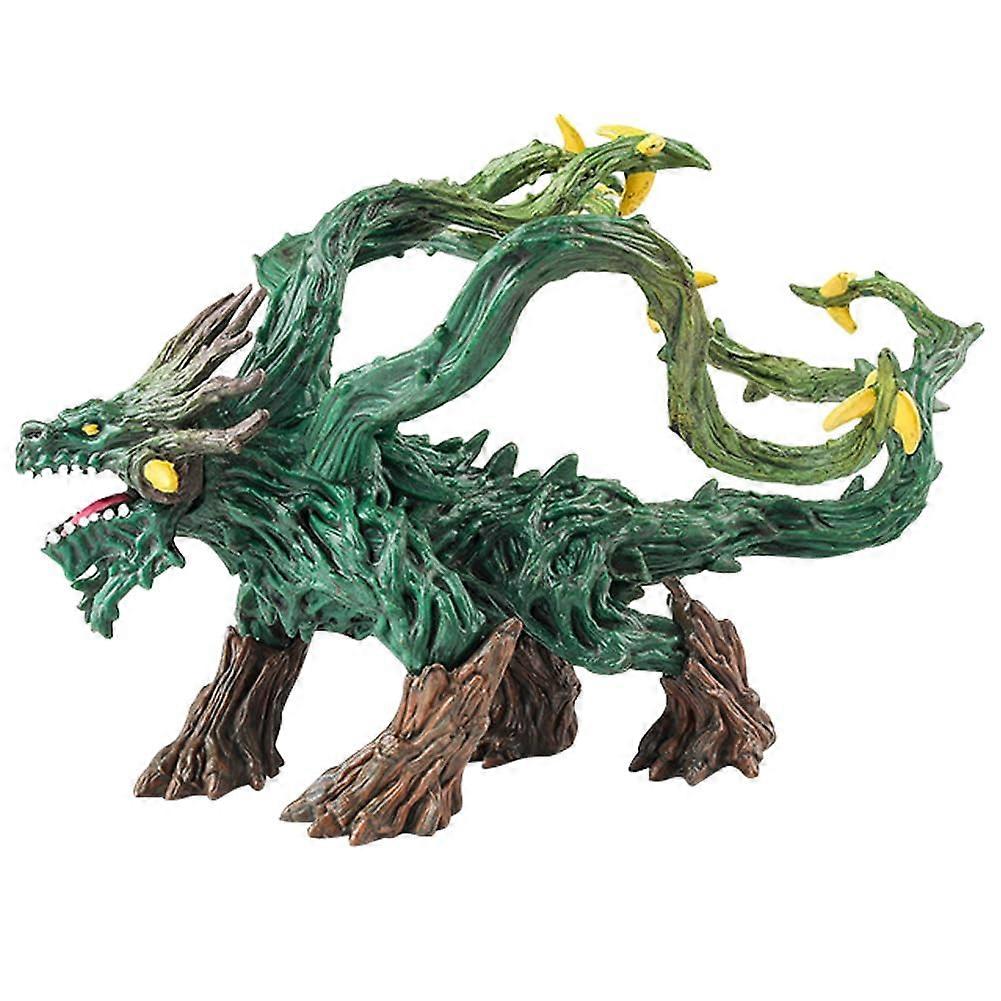Jungle Monster Action Figure - Movable Tree Monster Toy for Kids 7+ with Rotating Parts - Cartoon Desktop Ornament