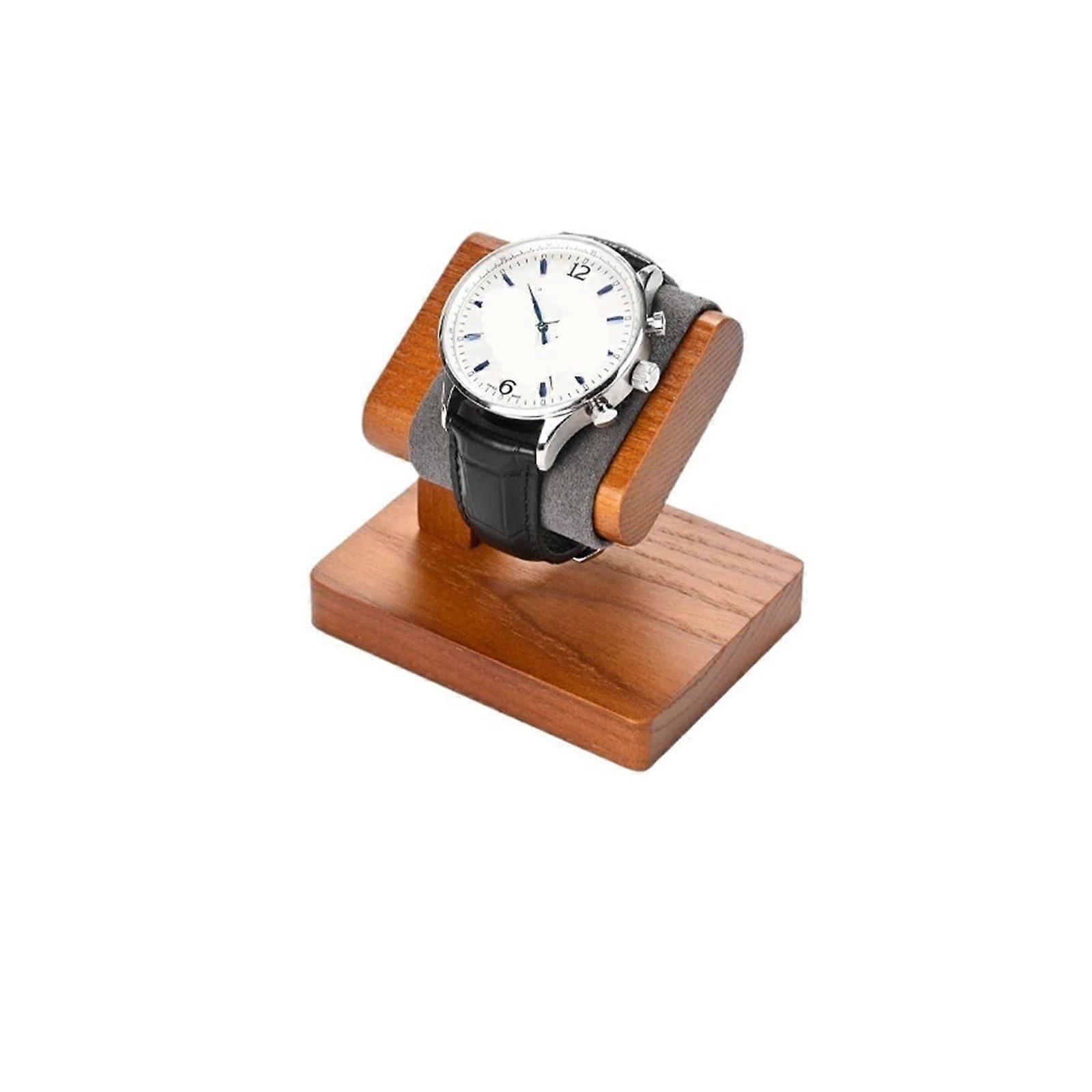 Watch Stand for Men Watch Bracelet Bangle Display Holder Stand Retro Solid Wooden Rack Display Case Jewellery Rack (SM21402)