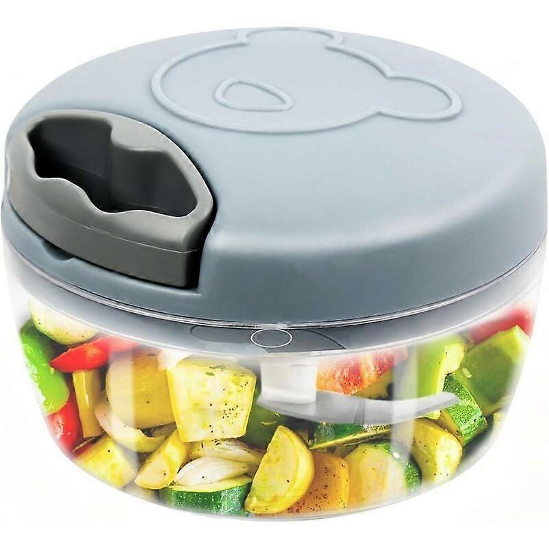 500ML manual onion slicer, garlic vegetable slicer, multi-function onion slicer