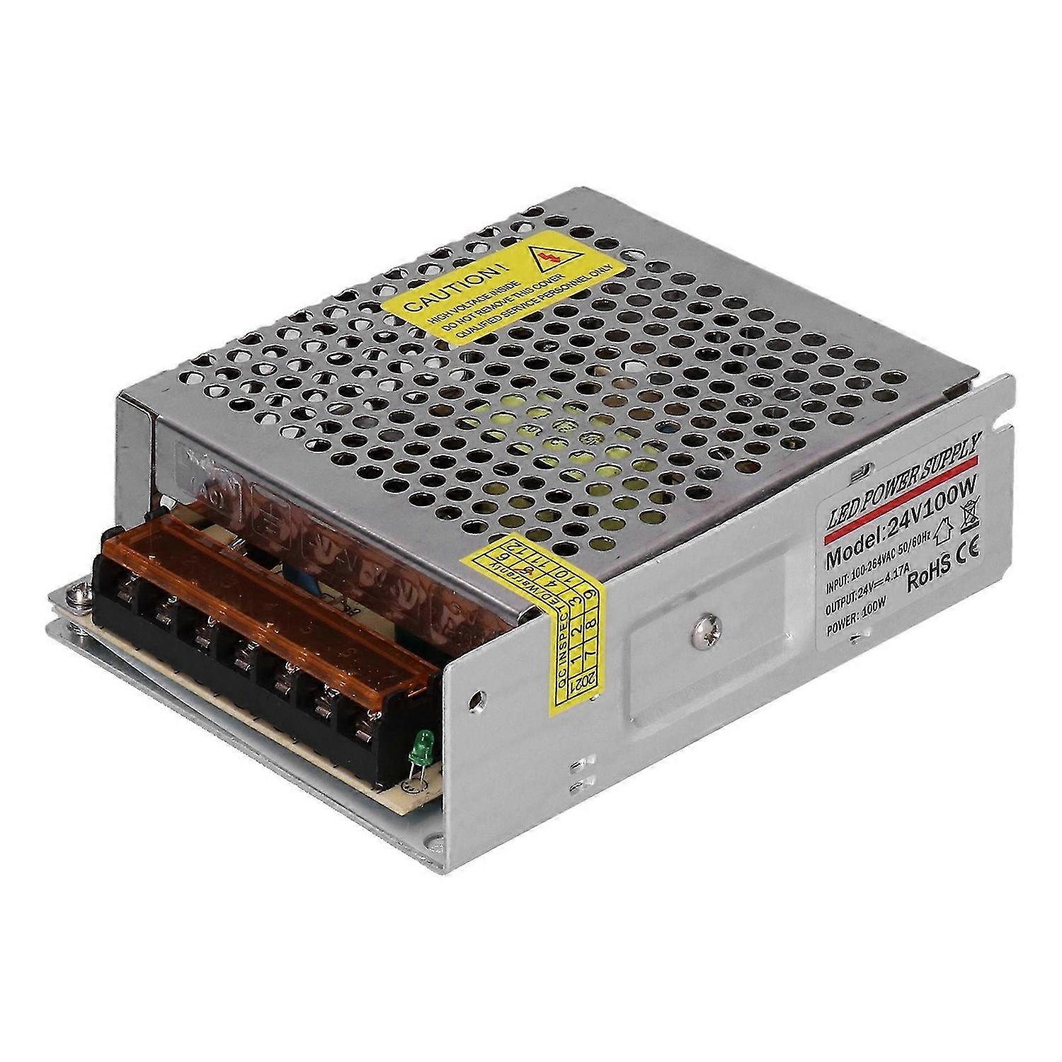 220V24V DC Regulated Switching Power Supply LED Security Monitoring 24V 100W 4.17A