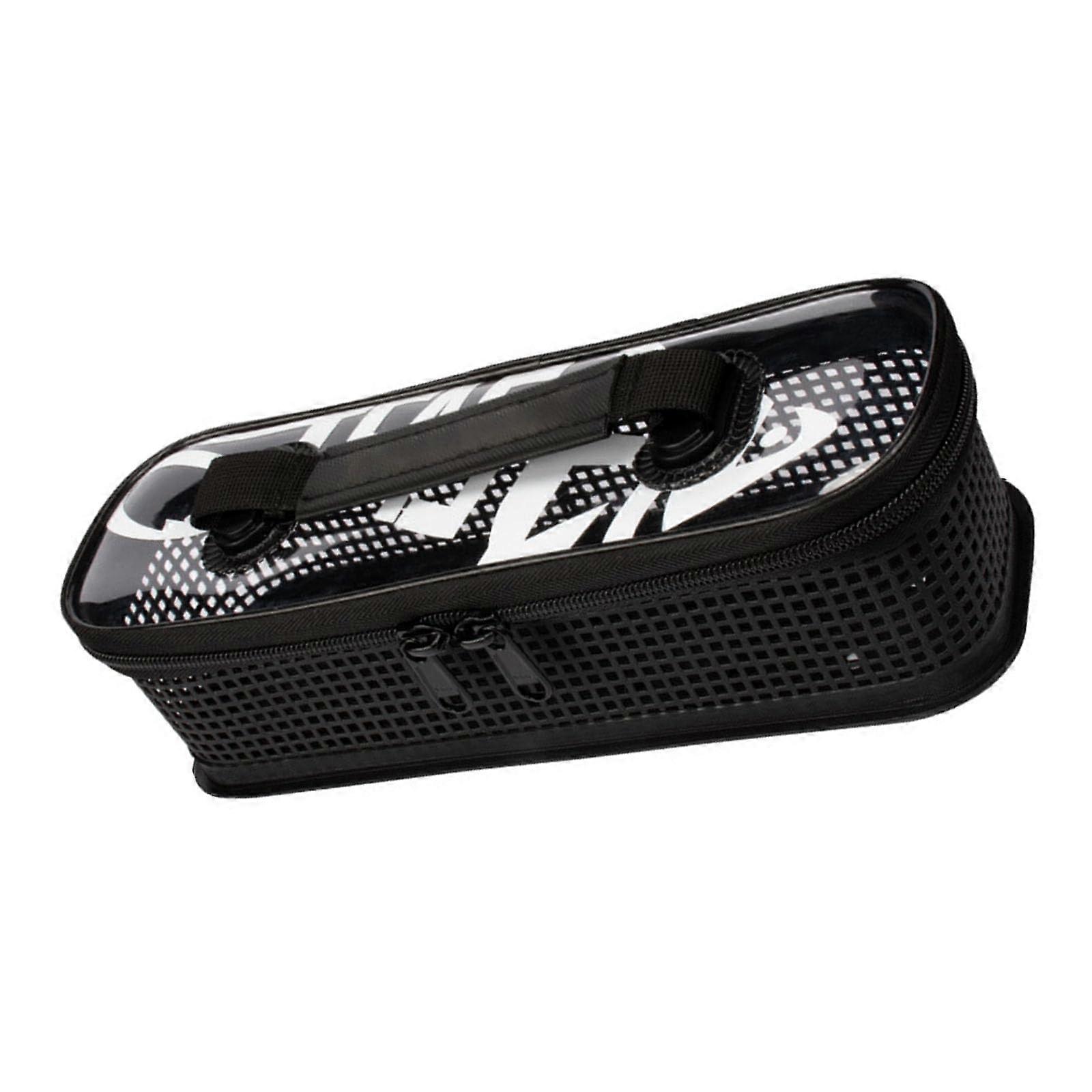 Portable Mesh Bait Storage Bag Tackle Container Spinner Spoon Bait Storage Fishing Bag 280x90x80mm