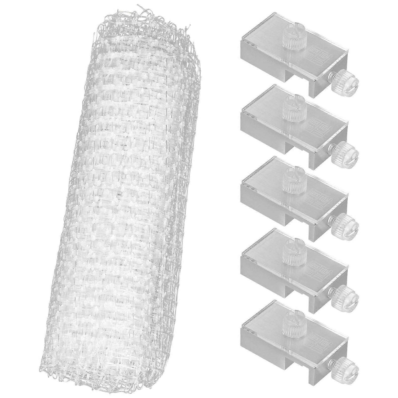 Fish Tank Woven Mesh Cover Practical Breathable Easy to Clean 70X53X0.1CM 1Set