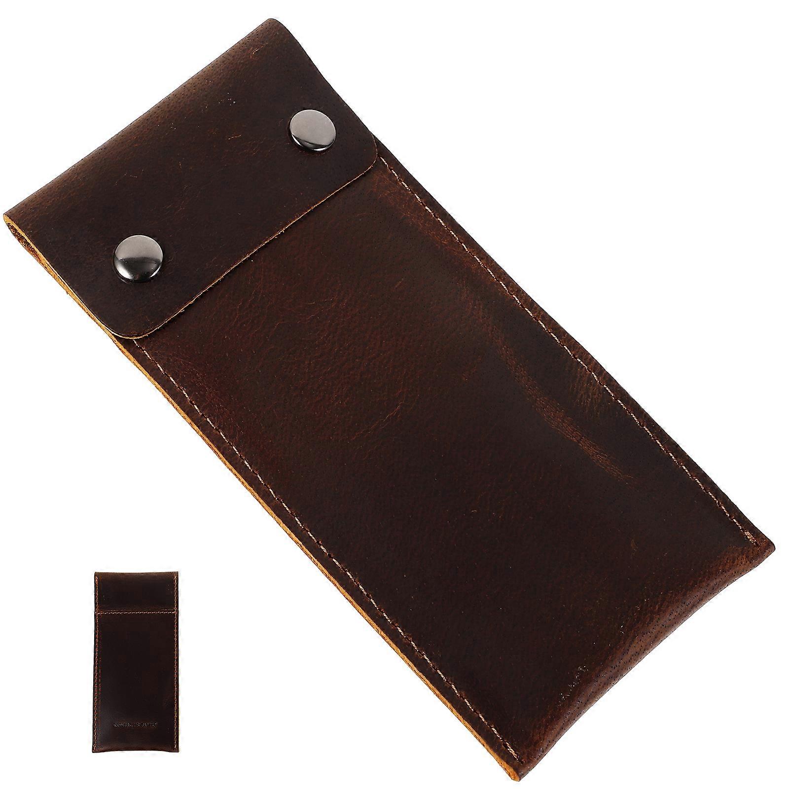 Chic Leather Watch Organizer For Outdoors Enthusiasts 1Pack