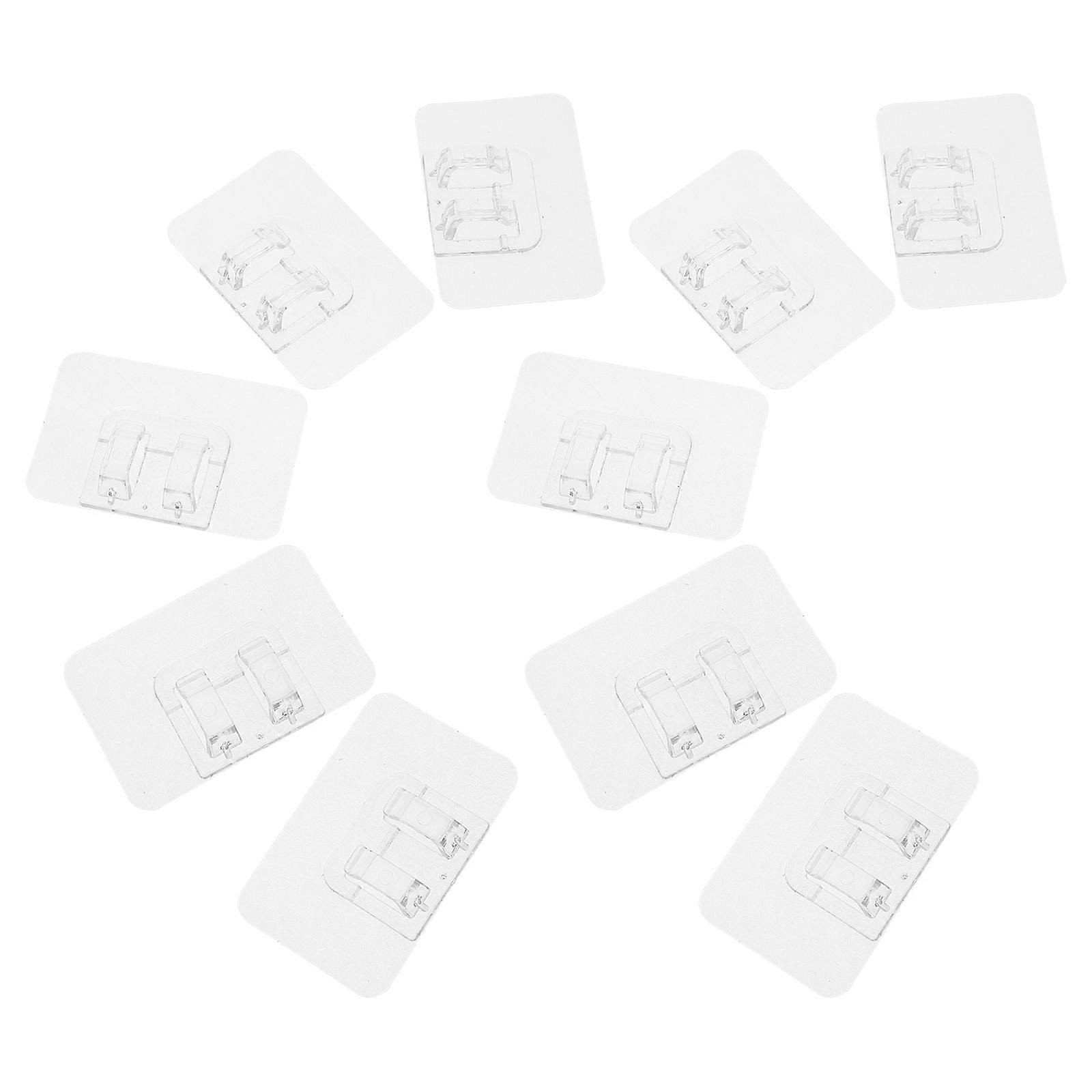 Car Floor Mat Clips 10pcs Strong Grip Non Slip Retainers for Secure Skid Mat Placement in Trucks, SUVs, RVs, and Removable and Washable