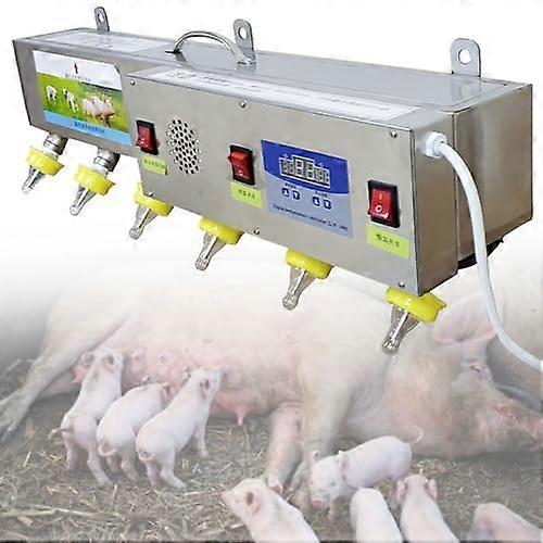 Futterautomat mit Soundsimulation 6 Nippel Design für Ferkel und Lämmer Pflege Ref: 1874