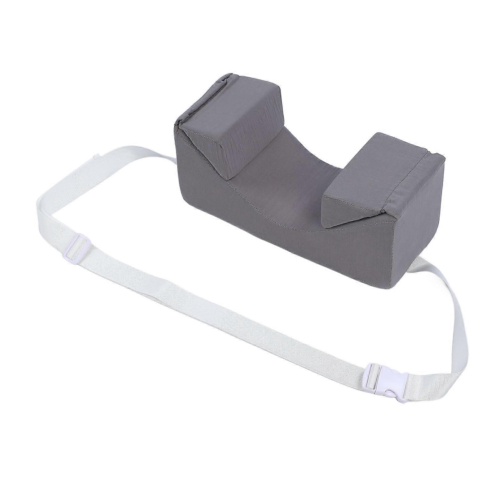 Neck Stabilizer Head Positioning Pillow for Bedridden Post Surgery Foam Wedge Recliner Medical Head Positioner Face Up Pillow Gray