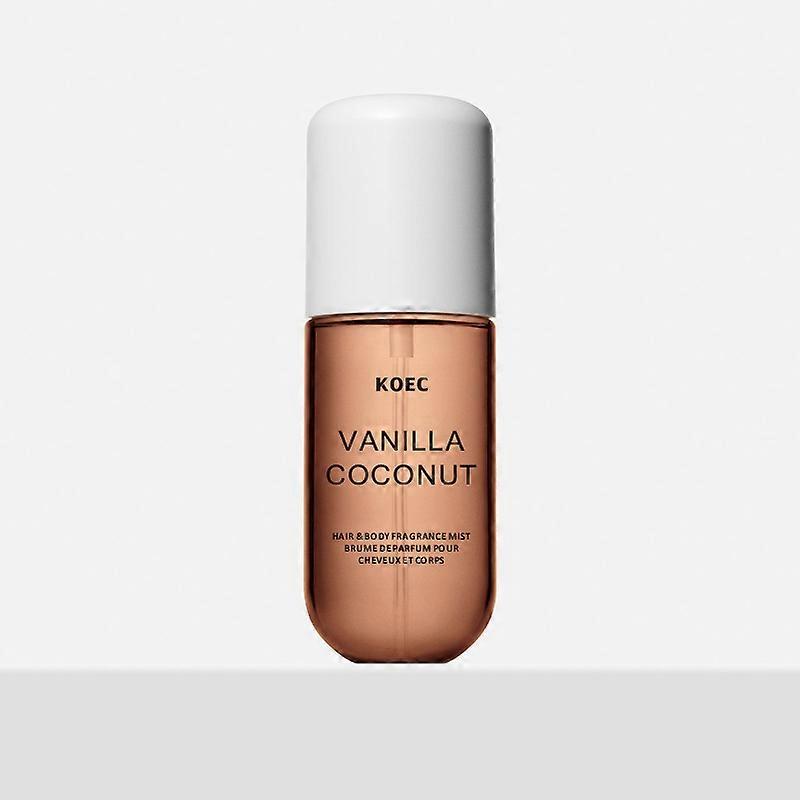 Vanilla & Coconut Fragrance Mist Perfume Refreshing Moisturizing Triple Notes Plant Fragrances