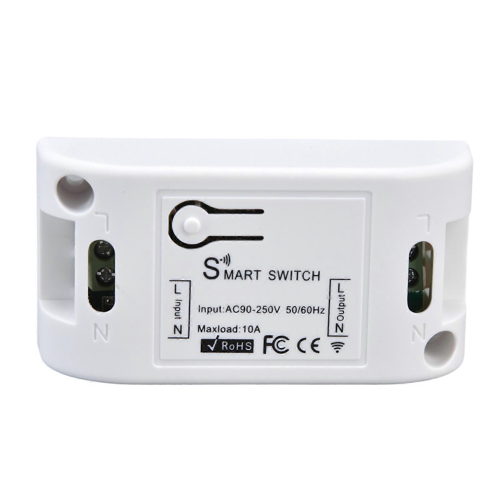 RF 433Mhz Smart Switch WIFI Network Remote Control Timer Switch Controller AC90-250V 10A 2200W