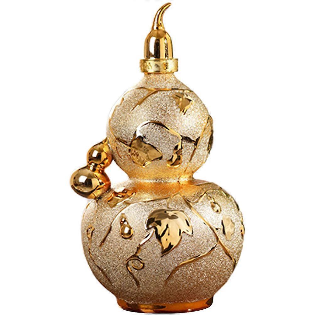 Portable Gourd Shaped Wine Holder with Lid – Large Capacity Decorative Jug for Home Use and Elegant Wine Storage