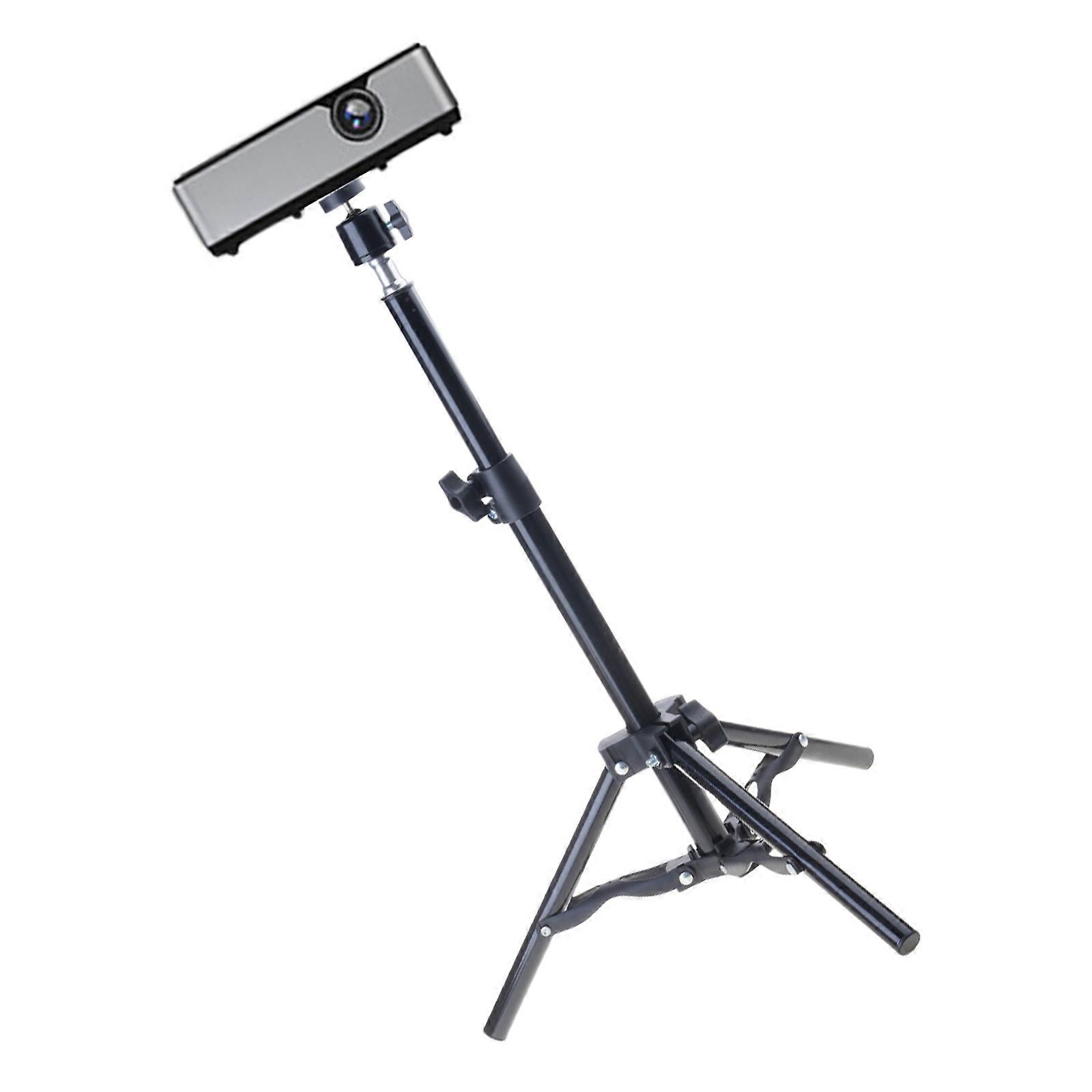Aluminum Projector Stand With Adjustable Height 60cm For Projectors Cameras And Webcams For Versatiled Applications Multicolor
