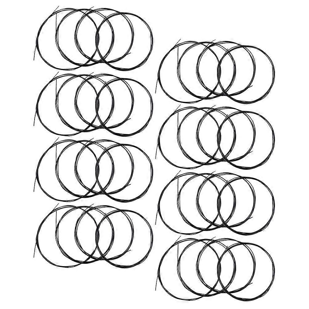 Guitar Strings Nylon Replacement For Classical Folk Guitars 100Pcs Produce Clear Sound