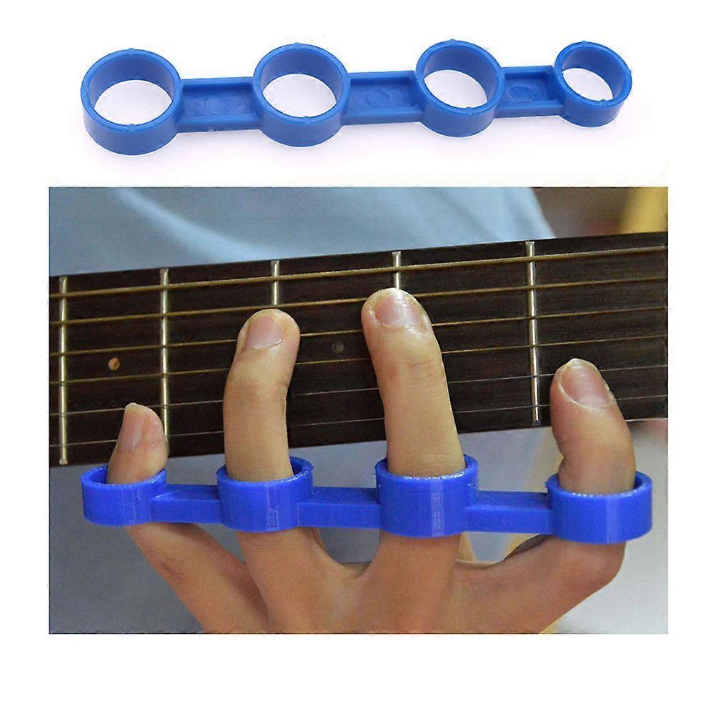 Guitar Finger Trainer Expansion Sleeves Tool for Ukulele Piano Beginners to Improve Finger Strength Flexibility and Playing Efficiency