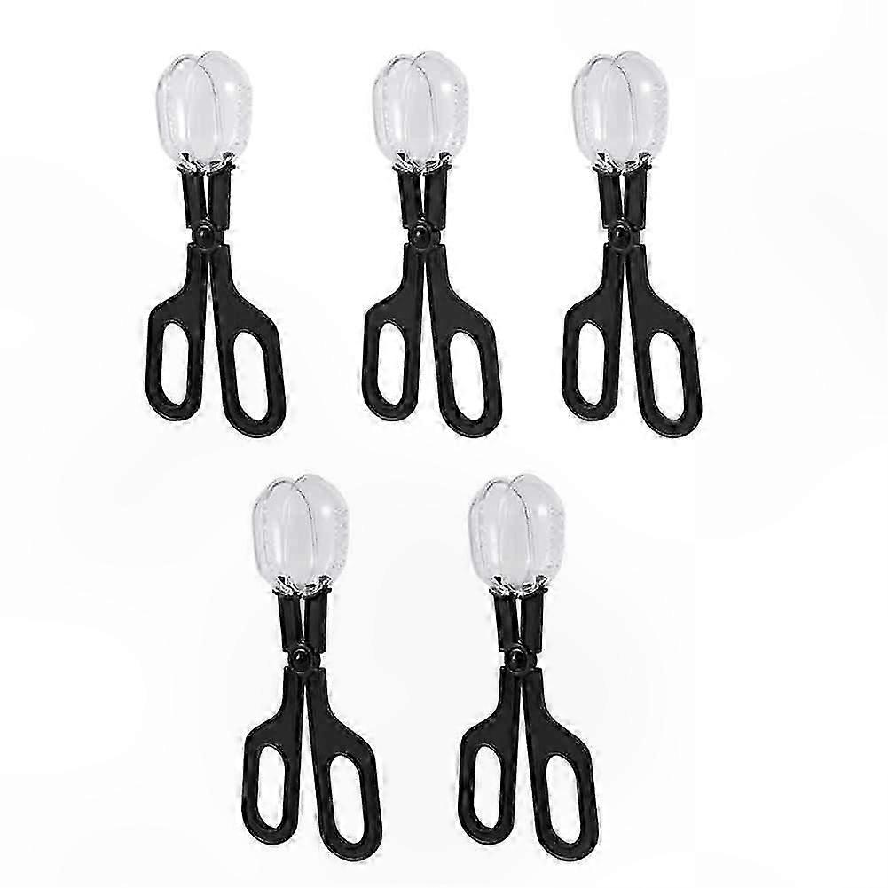 Plastic Tongs for Reptile Feeding and Handling Turtle Terrarium Tool