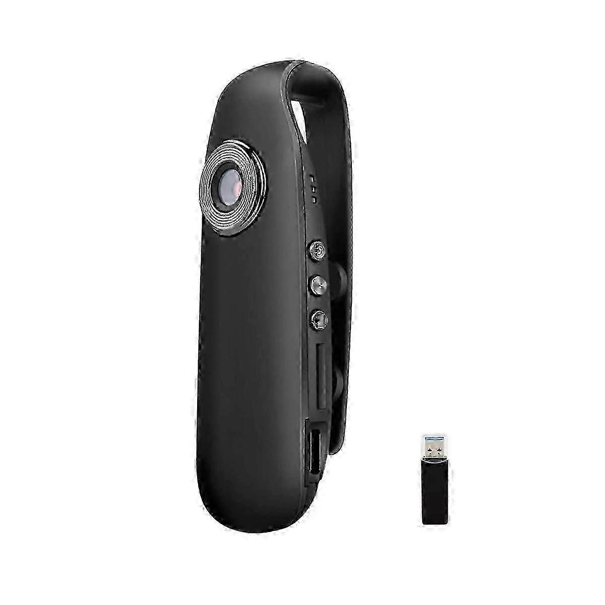 Caméra corporelle portable avec vidéo, mini caméra portable 1080P pour l’UE