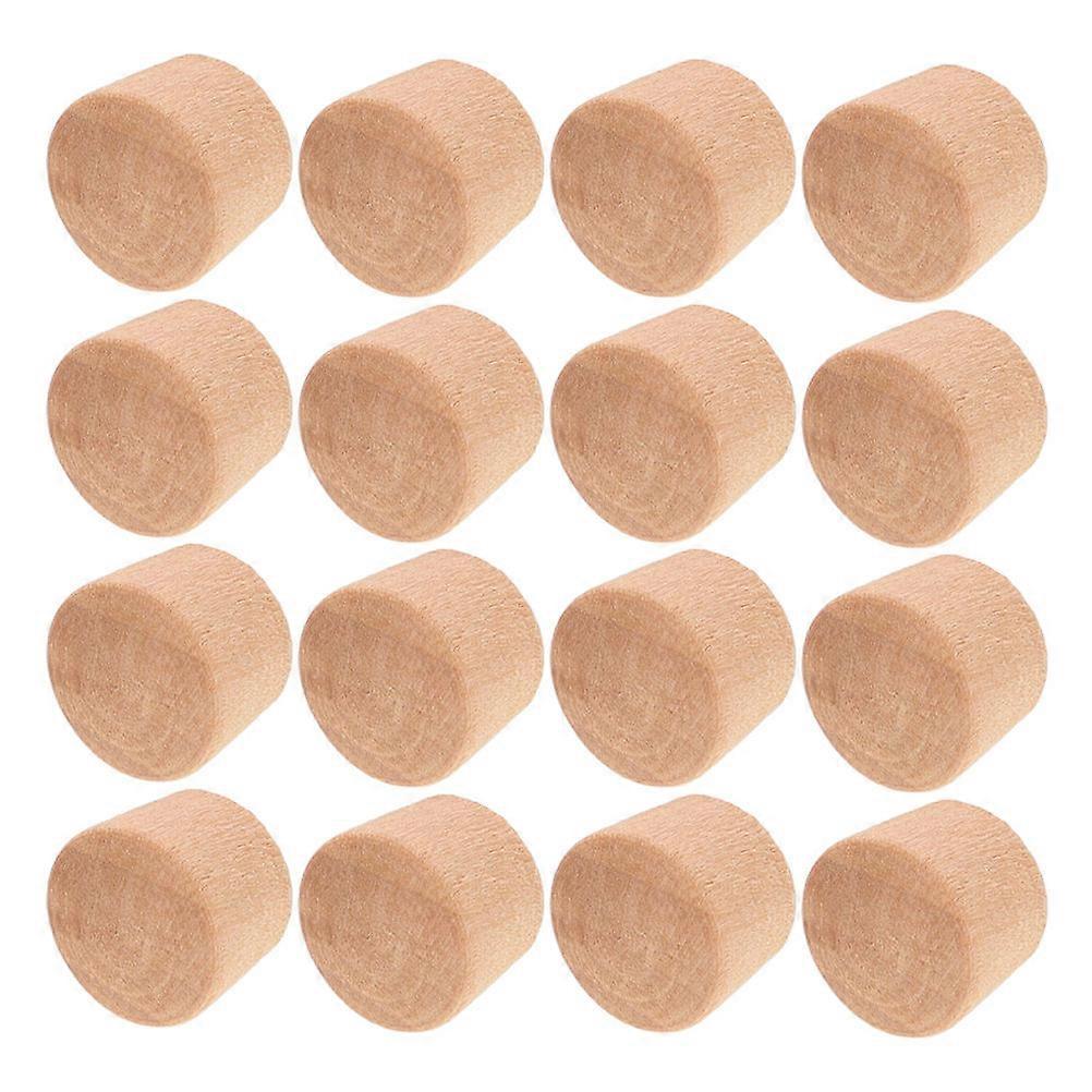 Wood Plugs for Furniture Holes Carpenter Bee Hole Filler Decorative Khaki Wood 50pcs Versatile Use