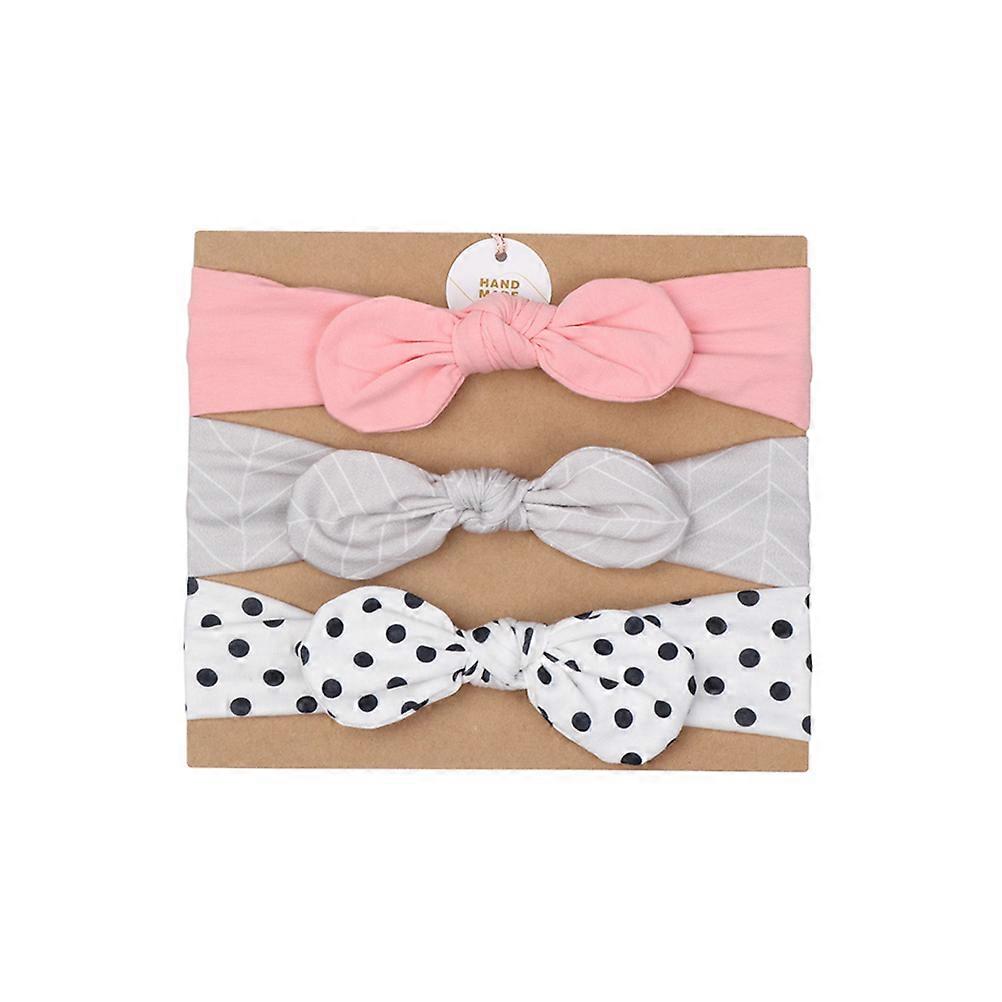 3PCS Children'S Hair Band Set With Simple Design For Kids Under 2 Years Old Ideal For Daily Use And Photo Session Decorations
