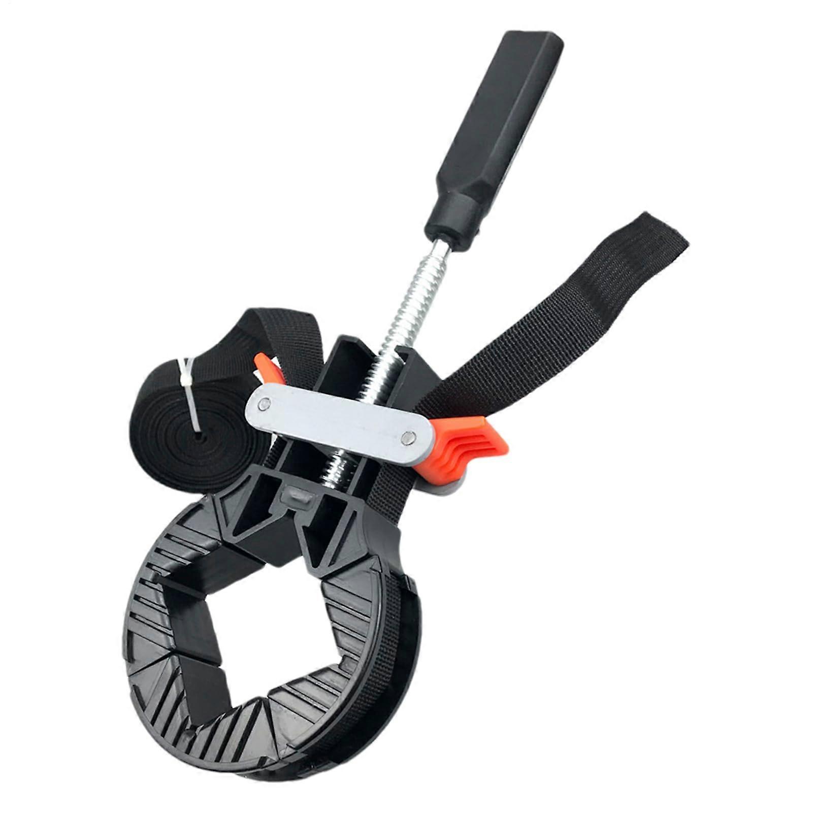 Cable clamps, nylon strap tools, corner fastening devices, quickrelease mechanism, adjustable strap sets for woodworking.