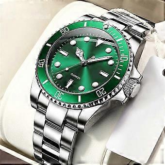 Mens Steel Diver Watch,Swiss Style Sports Seiko Movement Stainless High Quality