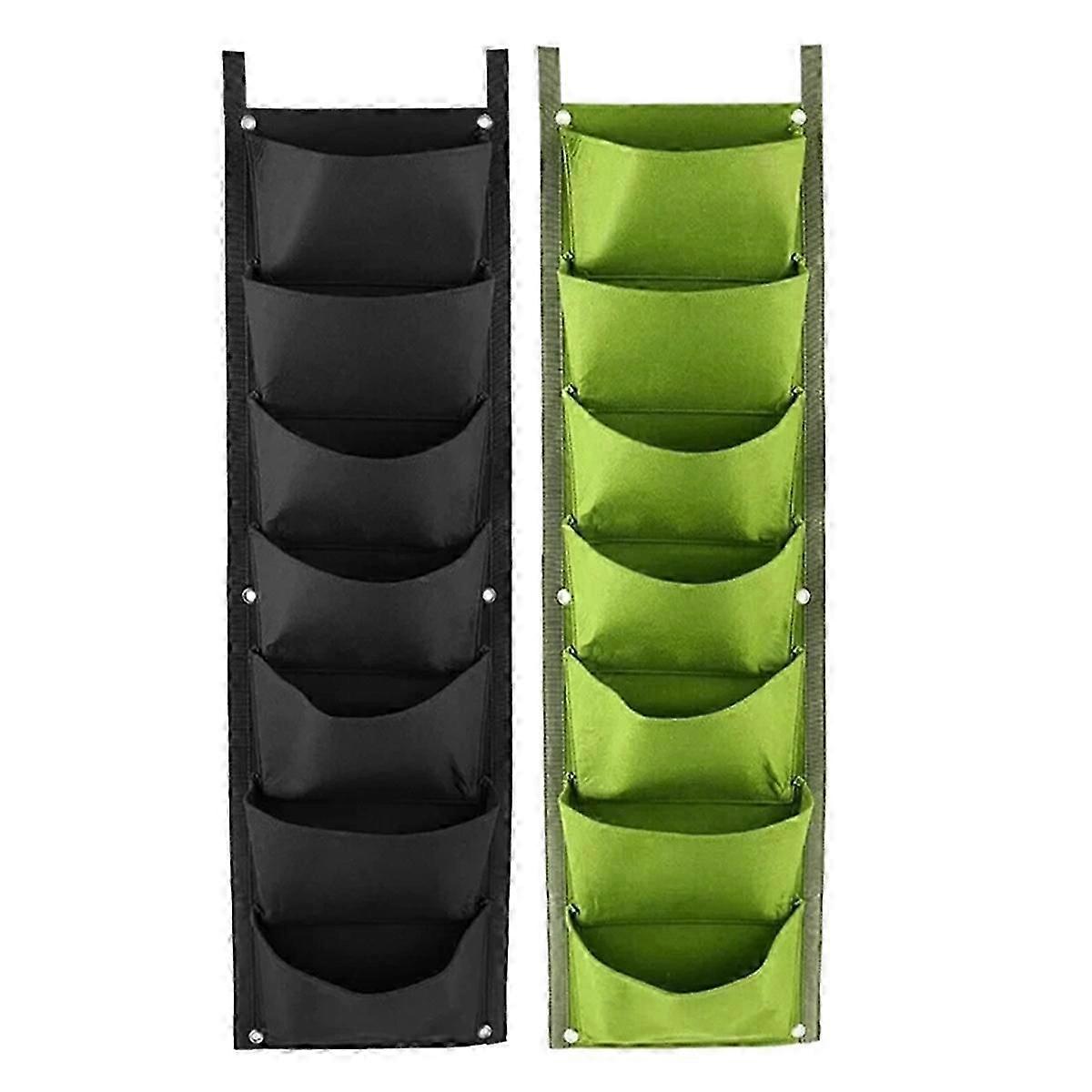 Vertical Grow Bag Wall Mount Flower Vegetable Planting Container