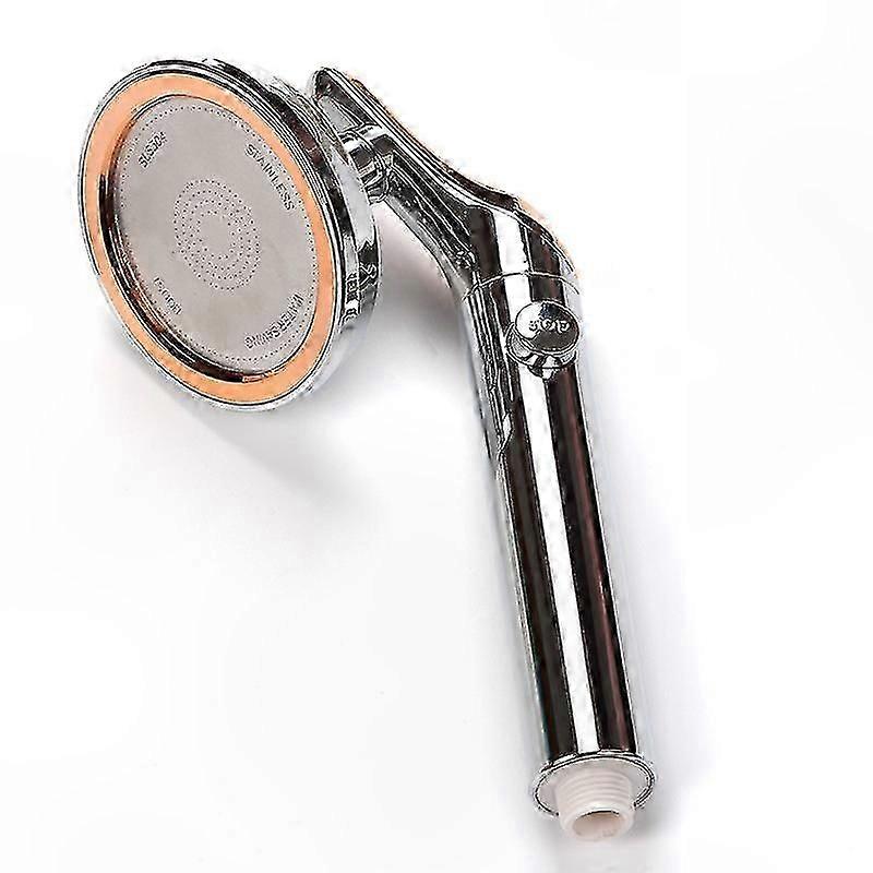 One-Touch Pause Handheld Shower Head with Water Control Feature