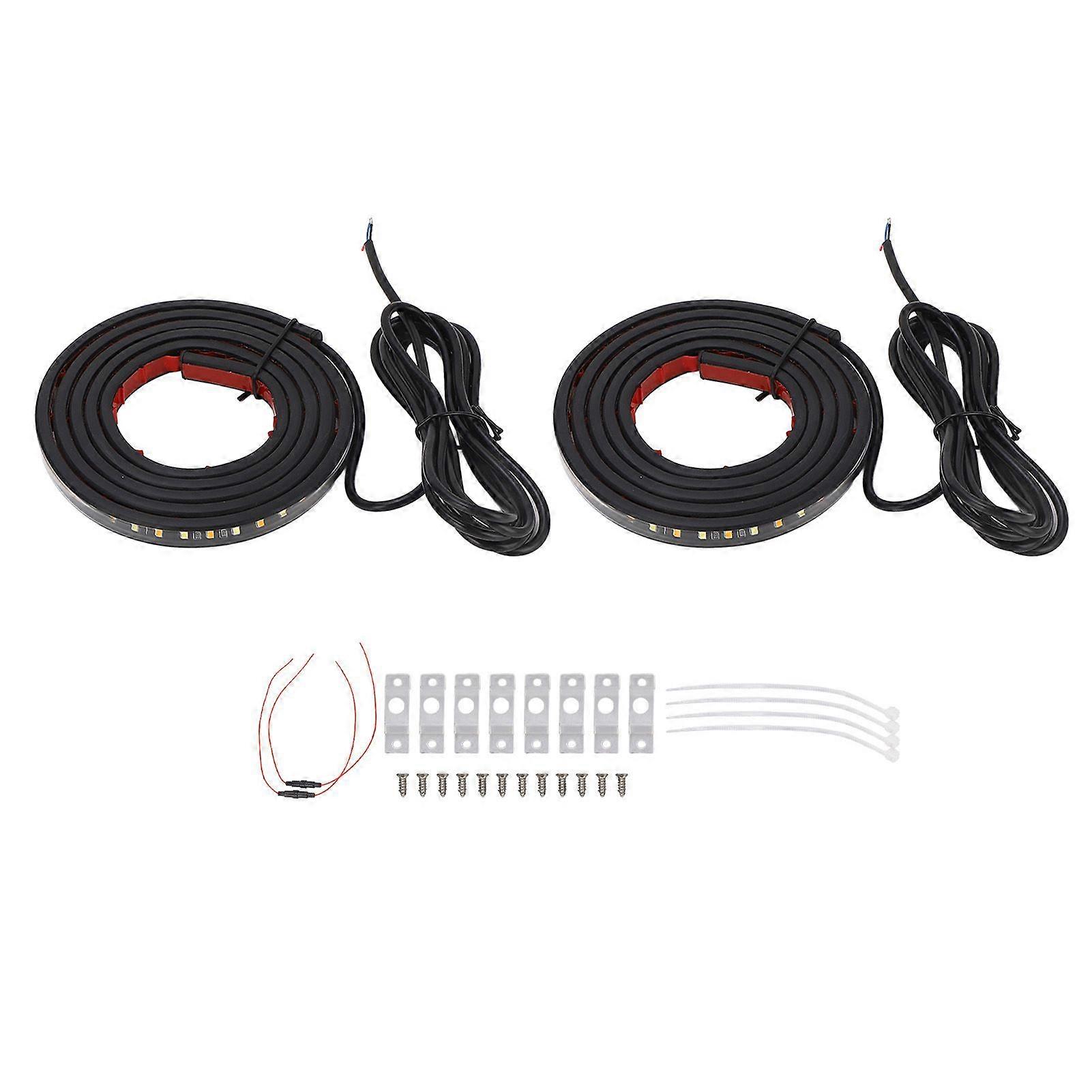 LED Lights for Running Boards 800LM 12V to 24V Trucks SUVs ATVs