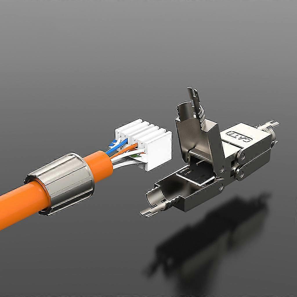 Cat7 Network Cable Extension Adapter Connector Cat7 Rj45 Network Fully Shielded