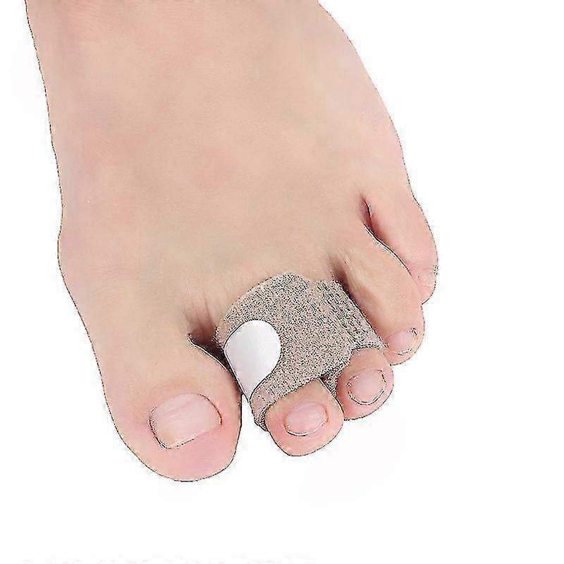 10-Pack Toe Bandages & Splints for Hammer Toe Correction & Broken Toe Support