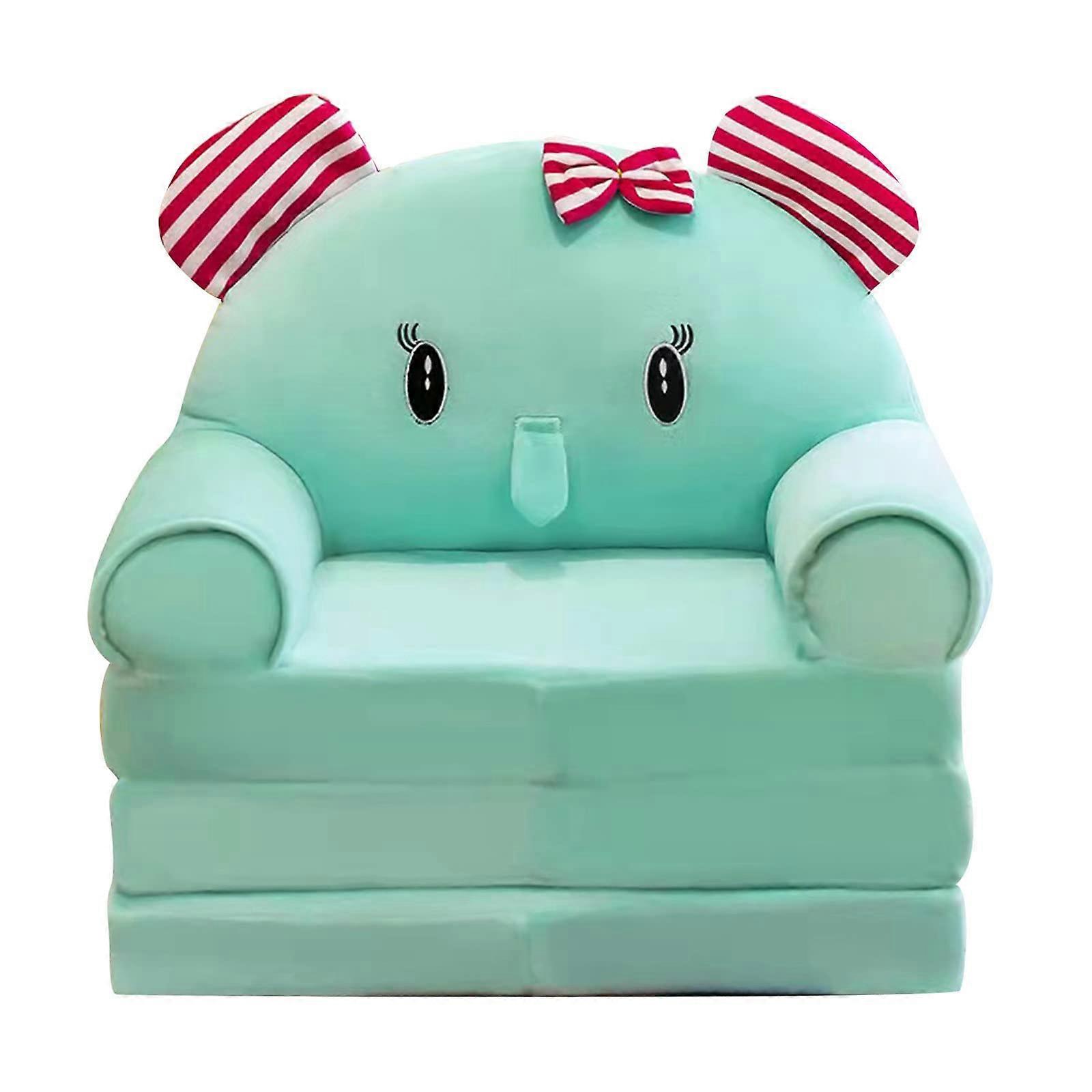 Foldable Kids Sofa 2 in 1 Chair with Backrest, Comic Design, Universal Size, Foldable Lazy Bed for Living Room