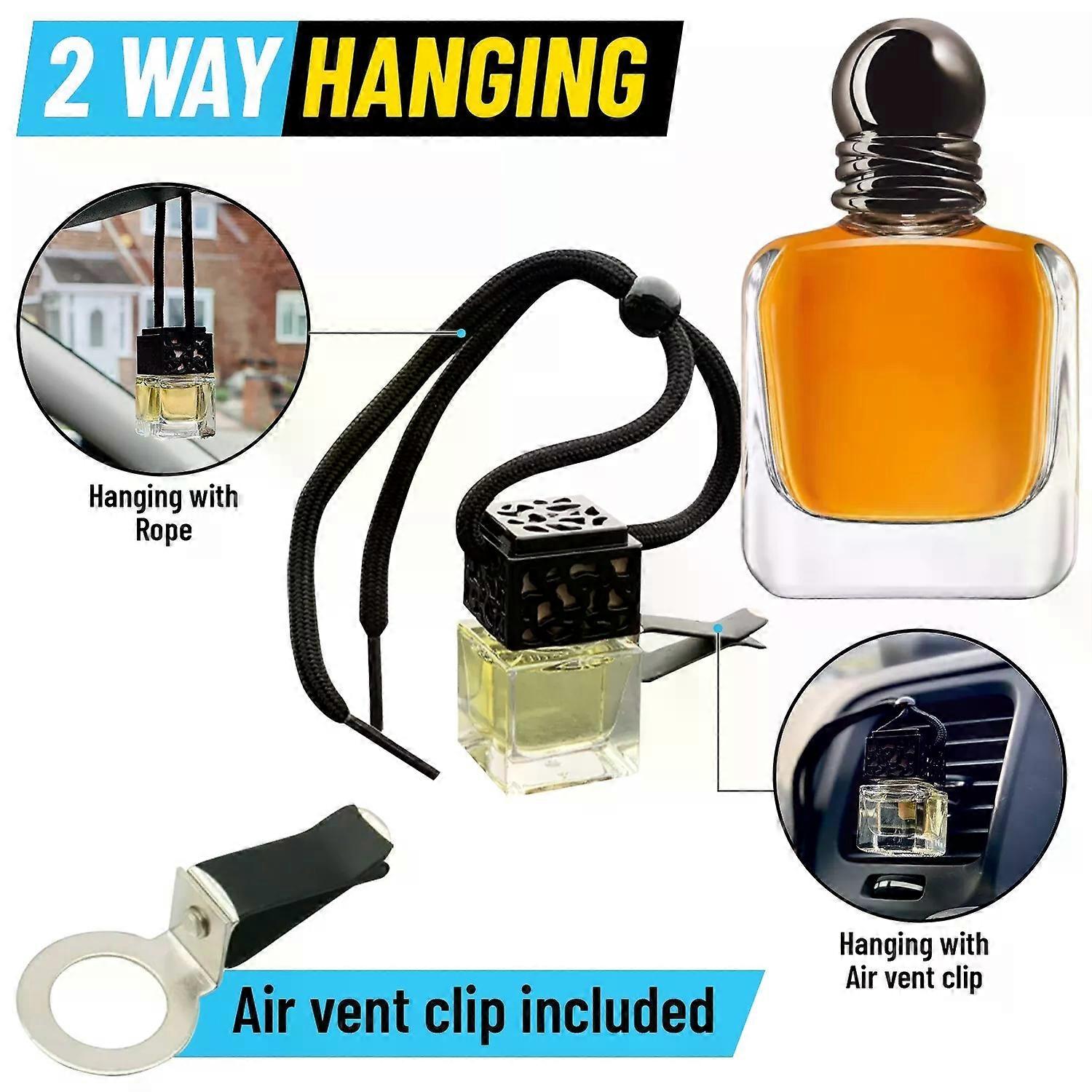 STRONG WITH YOU Car Diffuser Air Freshener - Air Vent Clip - 2 way hanging