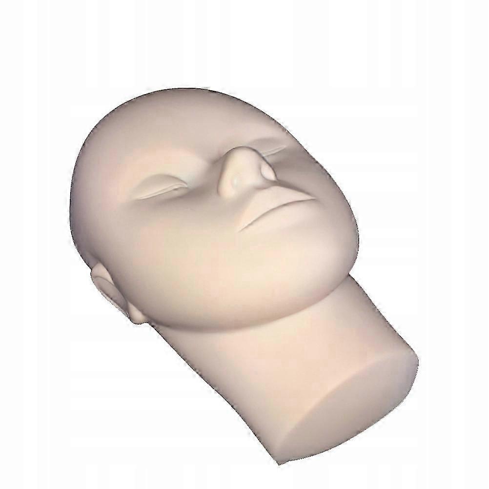 Practical Eyelash Makeup Head Mannequin Eyelashes