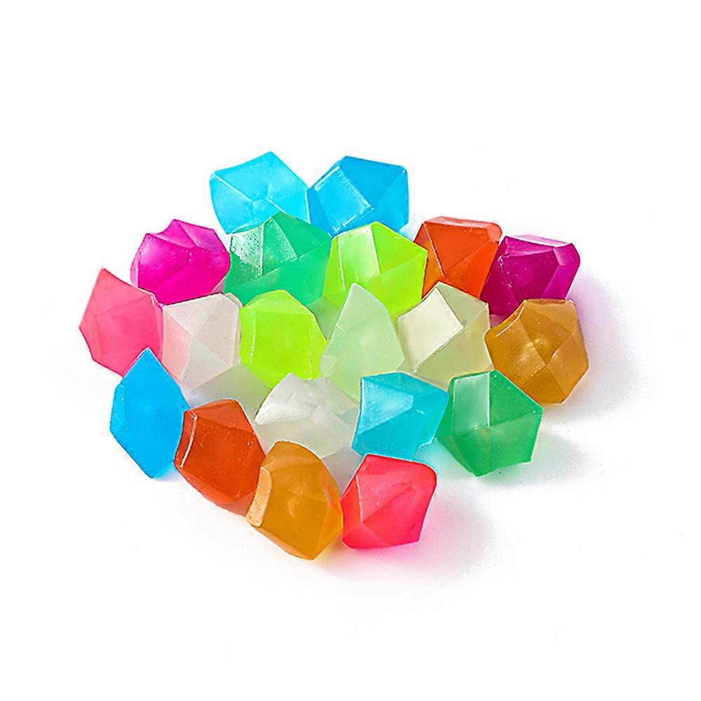 300 Pcs Glow in The Dark Stones Garden Pebbles Rocks Indoor Outdoor